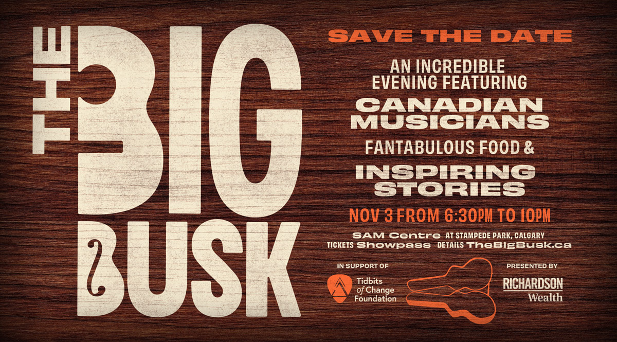 The Big Busk event poster