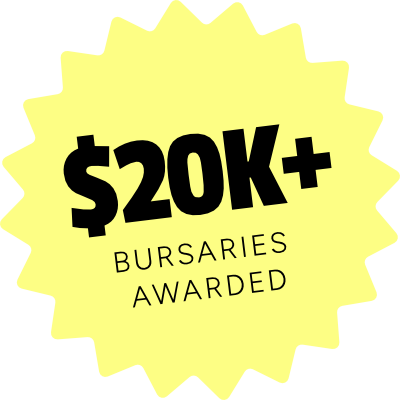 $20K++ bursaries awarded